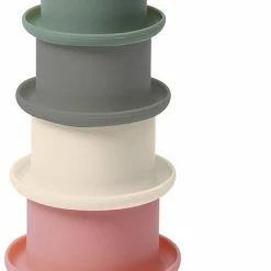 Babyono - Stapelbekers -Educatief Siliconen Badspeelgoed – CUP INTO CUP -Aanbiedingen badspeelgoed Winkel 445x840