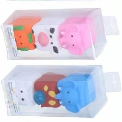 Eddy Toys Bad Vriendjes, Badeend, 1 Set 3 Stuks 5.5x5.5cm