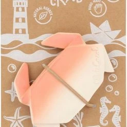 Oli & Carol Oli And Carol- Badspeeltje - Bijtspeeltje -natuurlijk - Rubber - Krab -Aanbiedingen badspeelgoed Winkel 469x840