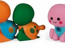 Janod Badspeelgoed - Spuitfiguur Waterschildpaddenfamilie -Aanbiedingen badspeelgoed Winkel 550x185