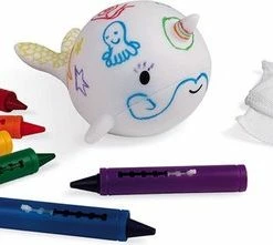Janod - Janod Narwal Om Te Kleuren -Aanbiedingen badspeelgoed Winkel 550x221 1
