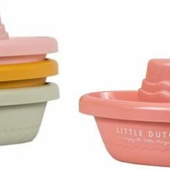 Little Dutch 4 Bad Bootjes Set Roze -Aanbiedingen badspeelgoed Winkel 550x249 1