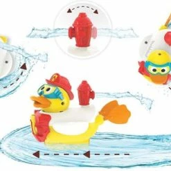 Yookidoo Badspeelgoed Create A Firefighter Brandweerman -Aanbiedingen badspeelgoed Winkel 550x301 1