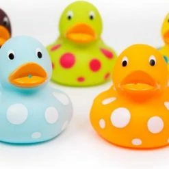 Eurekakids Squeeze Badeendjes - Set Van 5 Stuks - Knijpeendjes