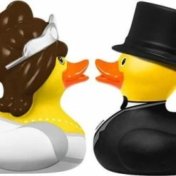 BUDDUCK.COM DELUXE MINI BRIDE & GROOM DUCK SET -Aanbiedingen badspeelgoed Winkel 550x325 5