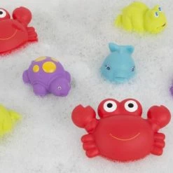 Playgro Drijvende Badspeeltjes - Badspeelgoed - Badgeschenkset - Schimmelvrij - Zonder Gaatje - 7 Stuks - BPA Vrij -Aanbiedingen badspeelgoed Winkel 550x337