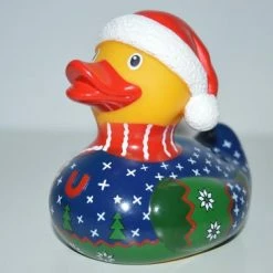 BUDDUCK.COM DELUXE CHRISTMAS JUMPER DUCK - Kersttrui Badeend Van BUDDUCK -Aanbiedingen badspeelgoed Winkel 550x365 8
