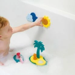 Quutopia Foam Badspeelgoed Badpuzzel Treasure Island Met Schildpad - Cadeau Baby Jongen Meisje 1 Jaar | 2 Jaar | 3 Jaar | 4 Jaar -Aanbiedingen badspeelgoed Winkel 550x366 11
