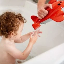 Green Toys Speelgoed Speelgoed Blusvliegtuig Oranje - Green Toys -Aanbiedingen badspeelgoed Winkel 550x366 66