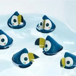 Lilliputiens Bath Memory Baddier Blauw, Wit, Geel -Aanbiedingen badspeelgoed Winkel 550x367 18