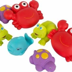 Playgro Drijvende Badspeeltjes - Badspeelgoed - Badgeschenkset - Schimmelvrij - Zonder Gaatje - 7 Stuks - BPA Vrij -Aanbiedingen badspeelgoed Winkel 550x369 3