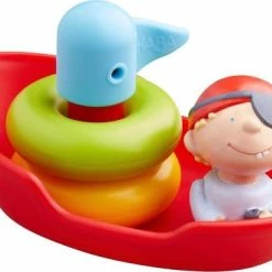 Haba Bad - Opsteekspel Boot - 5dlg.