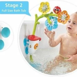 Yookidoo Badspeelgoed Badmobiel Spin'N' Sprinkle Sensory Arc -Aanbiedingen badspeelgoed Winkel 550x378 1