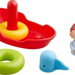 Haba Bad - Opsteekspel Boot - 5dlg. -Aanbiedingen badspeelgoed Winkel 550x379 3