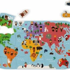 Janod - Badspeelgoed Wereldkaart -Aanbiedingen badspeelgoed Winkel 550x383