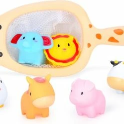 Happyshopper Visnetje Badspeelgoed Giraffe - Badspeeltjes - Water Speelgoed - Jongen - Meisje - Met Diertjes -Aanbiedingen badspeelgoed Winkel 550x391 2