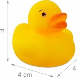 Relaxdays 240x Badeendjes Geel - Set - Badspeelgoed Badeend - Speelgoed Voor Bad - 3.5 Cm -Aanbiedingen badspeelgoed Winkel 550x398 1