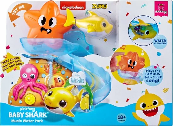 ZURU PLAYSET BABY SHARK Met Glijbaan 1 ZURU PLAYSET BABY SHARK Met Glijbaan