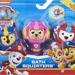 PAW Patrol - Badspeelgoed - Met Marshall Chase En Skye - 3 Waterspuiters