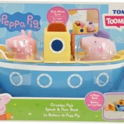 Tomy Peppa Pig - Opa Pig Spetter & Schenk Boot - Badspeelgoed -Aanbiedingen badspeelgoed Winkel 550x406 1