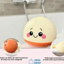 SEOS Shop ® - Badspeelgoed - Dolly De Dolfijn - Voor In Het Water - Lichtgevend - Oranje/Crème -Aanbiedingen badspeelgoed Winkel 550x412 19