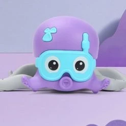 BathToys Octopus Baden Speelgoed - Drijvende Clockwork Toy - Baby Cartoon Badkamer Toy Met Touw -Aanbiedingen badspeelgoed Winkel 550x415 3