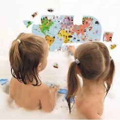 Janod - Badspeelgoed Wereldkaart -Aanbiedingen badspeelgoed Winkel 550x418 1