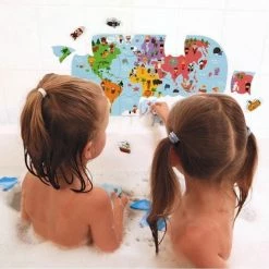 Janod - Badspeelgoed Wereldkaart -Aanbiedingen badspeelgoed Winkel 550x418