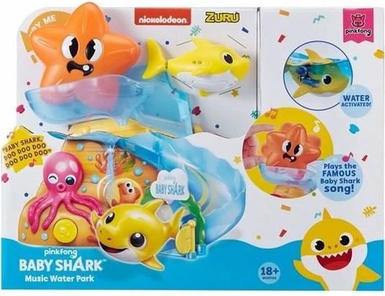 ZURU PLAYSET BABY SHARK Met Glijbaan 4 ZURU PLAYSET BABY SHARK Met Glijbaan - Afbeelding 4