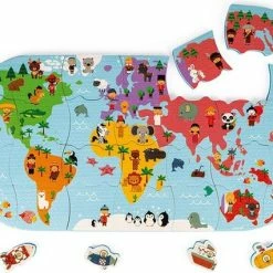 Janod - Badspeelgoed Wereldkaart -Aanbiedingen badspeelgoed Winkel 550x426