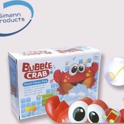 Merkloos Bad Speelgoed - Bubbelmachine Voor In Bad - Bubble Krab - Bad Bellen Blaas Machine - Rood - Speelgoed Cadeau -Aanbiedingen badspeelgoed Winkel 550x445