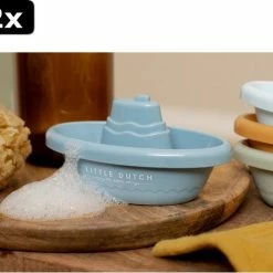 Rubo Toys 2x Little Dutch 4 Bad Bootjes Set Blauw -Aanbiedingen badspeelgoed Winkel 550x454 5