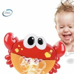 Merkloos Bad Speelgoed - Bubbelmachine Voor In Bad - Bubble Krab - Bad Bellen Blaas Machine - Rood - Speelgoed Cadeau -Aanbiedingen badspeelgoed Winkel 550x467 1