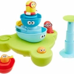 Yookidoo Badspeelgoed Sproeifontein Stack Spray Tub Waterfontein -Aanbiedingen badspeelgoed Winkel 550x471 2