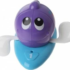 Eddy Toys - Badfiguur Opwindbaar Blauw/Paars - 13 X 12 X 9 CM (lxbxh)