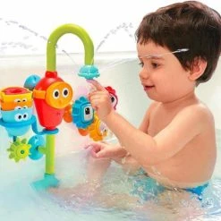 Yookidoo Badspeelgoed Spin N Sort Spout Pro -Aanbiedingen badspeelgoed Winkel 550x489 1