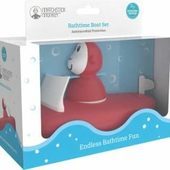 MatchStick Monkey - Badtijd Badspeeltje – Bootset Rood