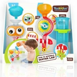 Yookidoo Badspeelgoed Spin N Sprinkle Water Lab -Aanbiedingen badspeelgoed Winkel 550x502 1