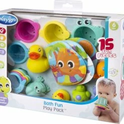 Playgro Badgeschenkset - Badspeelset 15-delig - Badspeelgoed - Kraamkadoset -Aanbiedingen badspeelgoed Winkel 550x507