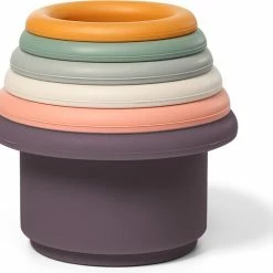 Babyono - Stapelbekers -Educatief Siliconen Badspeelgoed – CUP INTO CUP -Aanbiedingen badspeelgoed Winkel 550x507 7