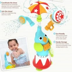 Yookidoo Badspeeltje Olifanten Circus Water Show Elefountain -Aanbiedingen badspeelgoed Winkel 550x508 3