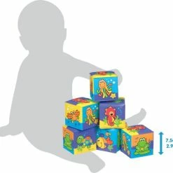 Playgro Zachte Blokken - Badspeelgoed - Badblokken - Set Van 6 Stuks -Aanbiedingen badspeelgoed Winkel 550x518