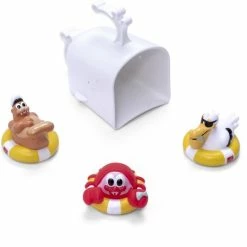 Step2 Nautical Rain Showers Badset - Badspeelgoed Incl. 3 Drijvende Karakterfiguren-krab, Walrus, En Pelikaan -Aanbiedingen badspeelgoed Winkel 550x522 11