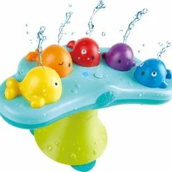 Hape Toys Musical Whale Fountain Badspeelset Meerkleurig -Aanbiedingen badspeelgoed Winkel 550x523 4