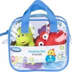 Playgro Drijvende Badspeeltjes - Badspeelgoed - Badgeschenkset - Schimmelvrij - Zonder Gaatje - 7 Stuks - BPA Vrij