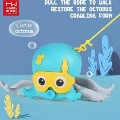 BathToys Octopus Baden Speelgoed - Drijvende Clockwork Toy - Baby Cartoon Badkamer Toy Met Touw -Aanbiedingen badspeelgoed Winkel 550x527 10