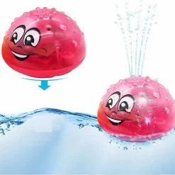 VG Deals Lichtgevende Badfontein Met Rijdend Onderstel | Badspeelgoed Met LED Licht | Speelgoed Met Muziek | Badfontein Vriendje Met LED Licht | LED Bad Verlichting Voor Kinderen | Drijvende Bad Verlichting Licht Show | Multi Color Waterdicht -Aanbiedingen badspeelgoed Winkel 550x527 8