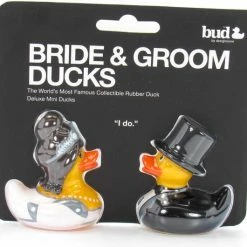 BUDDUCK.COM DELUXE MINI BRIDE & GROOM DUCK SET -Aanbiedingen badspeelgoed Winkel 550x530 11