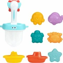 ECOTOYS Eco Toys Zeedieren Badspeeltjes Met Badspeeltjeshouder HC495311