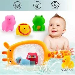 Allerion® Allerion Bad Squirt Speelgoed Set – 18-delig – Bath Squirters – Zeedieren – Inclusief Netjes En Opberg Tas -Aanbiedingen badspeelgoed Winkel 550x534 6
